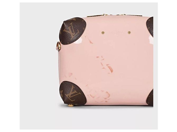 Borsa in tela e pelle rosa Miroir Venice Louis Vuitton usata - vista 5