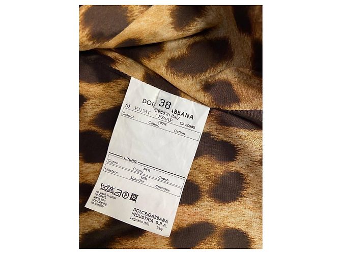 Giacca in cotone floreale Dolce & Gabbana IT38 XS usata - vista 7