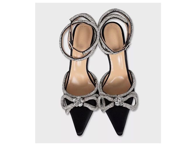 Mach & Mach Slingback Neri con Strass - EU 39 Usati - vista 2
