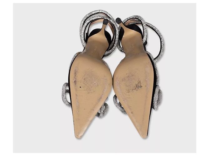 Mach & Mach Slingback Neri con Strass - EU 39 Usati - vista 5