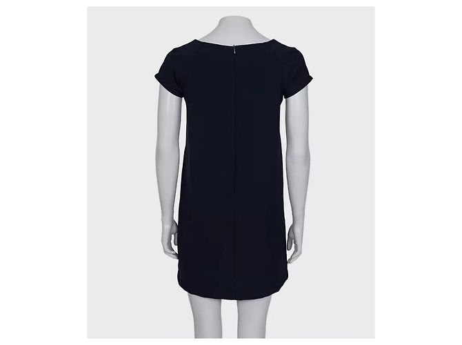 Jean Paul Gaultier Blau Gerade Kleid Größe XS/S gebraucht - Ansicht 3
