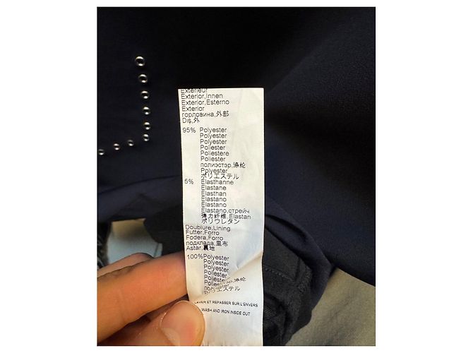 Jean Paul Gaultier Blau Gerade Kleid Größe XS/S gebraucht - Ansicht 7