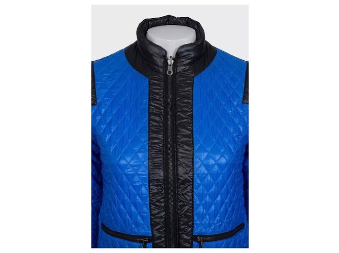 Reversible Zip-Up Jacke von Chanel mit Taschen Größe 34XS gebraucht - Ansicht 8