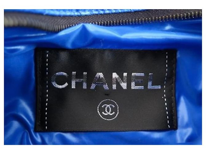 Reversible Zip-Up Jacke von Chanel mit Taschen Größe 34XS gebraucht - Ansicht 9