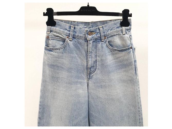 Céline Jeans anchos azules Celine Talla 26 de segunda mano - vista 4