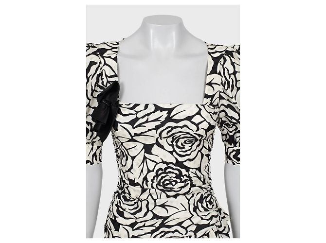 Alessandra Rich Seidenblumen-Minikleid - IT38 / XS Gebraucht - Ansicht 4