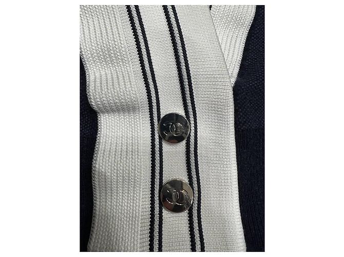Chanel Woll-Bra-Top-Cardigan-Set Größe 34/36 gebraucht - Ansicht 3