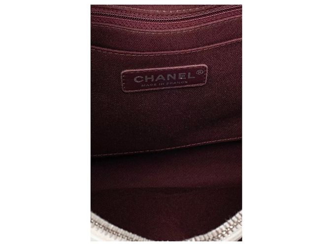 Borsa tote in pelle bianca Chanel Neo Executive usata - vista 6