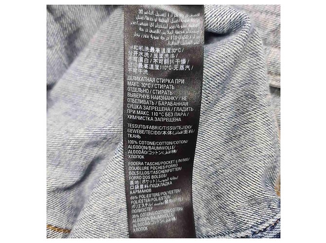 Everyday Oversized Denim-Jacke mit Balenciaga-Logo - XS Gebraucht - Ansicht 5