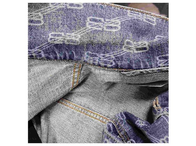 Everyday Oversized Denim-Jacke mit Balenciaga-Logo - XS Gebraucht - Ansicht 6