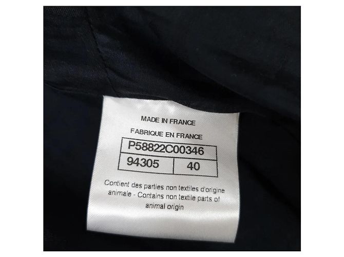 Timeless Chanel 2018 Bikerjacke aus Lammleder Größe 40 Gebraucht - Ansicht 5