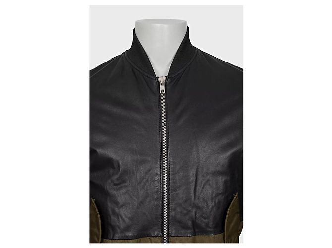 McQ Alexander McQueen Jacke aus Kunstleder und Textil Größe 44/XS Gebraucht - Ansicht 4