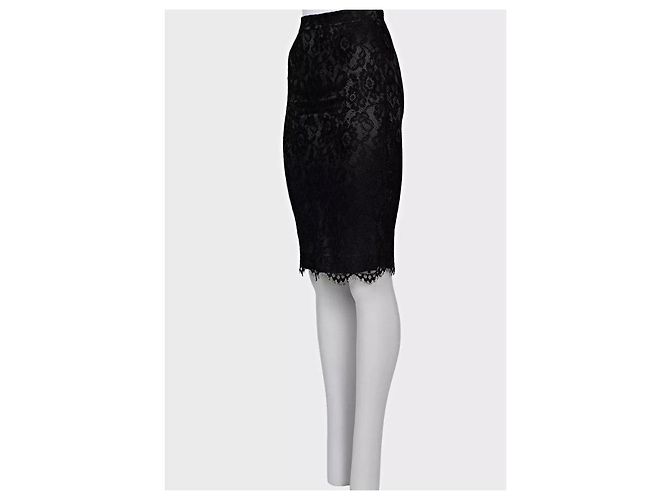 Schwarze Spitzenrock Dolce & Gabbana Größe XXS Gebraucht - Ansicht 2