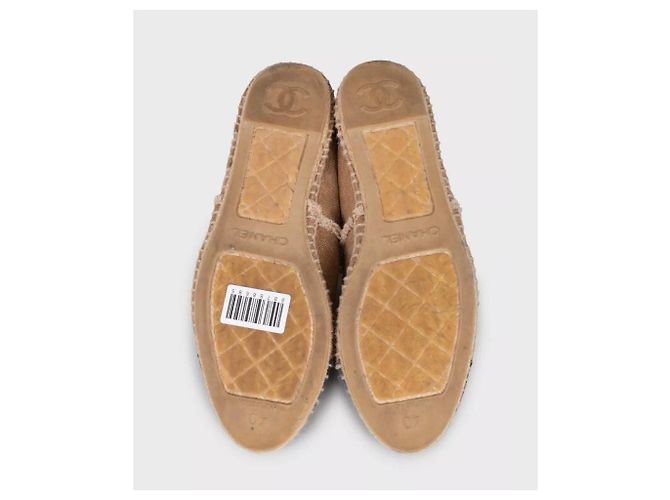 Espadrillas Chanel con logo distintivo Taglia 40 Usato - vista 5