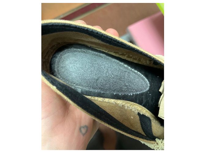 Espadrillas Chanel con logo distintivo Taglia 40 Usato - vista 6
