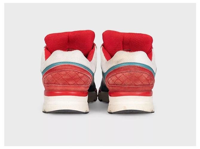 Chanel Multicolor CC Logo Sneakers Größe 35 gebraucht - Ansicht 4