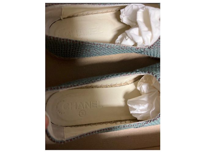 Chanel Sequin-Embellished Espadrilles - Size 40 Pre-owned - vista 6