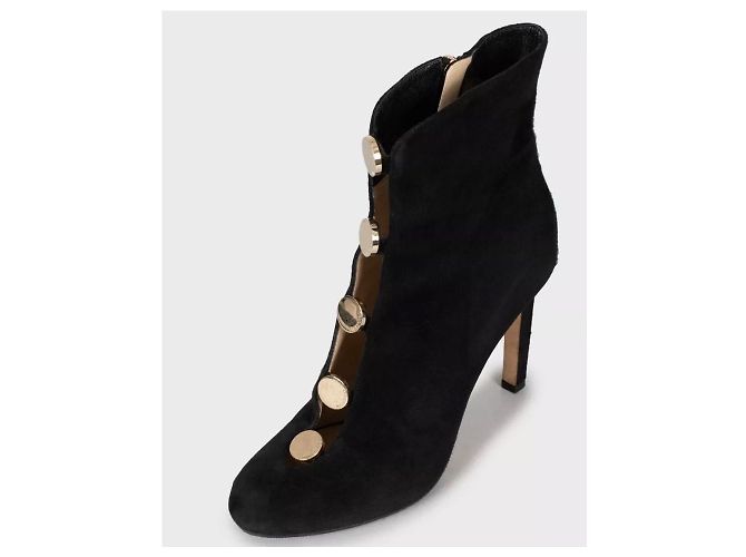 Botines de ante negro Loretta de Jimmy Choo - Talla 39 Pre-owned - vista 3