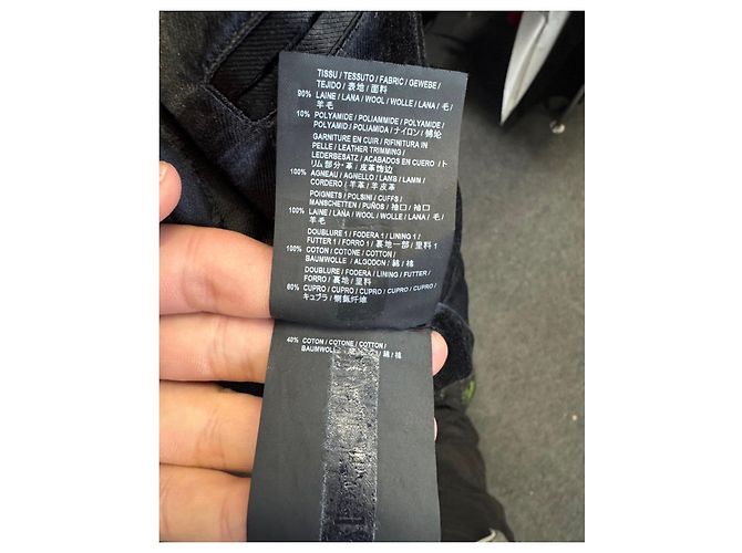 Saint Laurent Hellblaue Woll-Bomberjacke FR40 / L Gebraucht - Ansicht 7