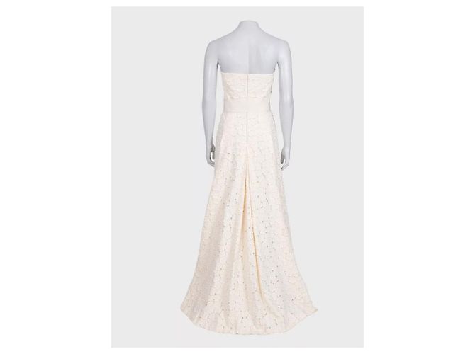 Max Mara Beiges Hochzeitskleid - FR40/L gebraucht - Ansicht 3
