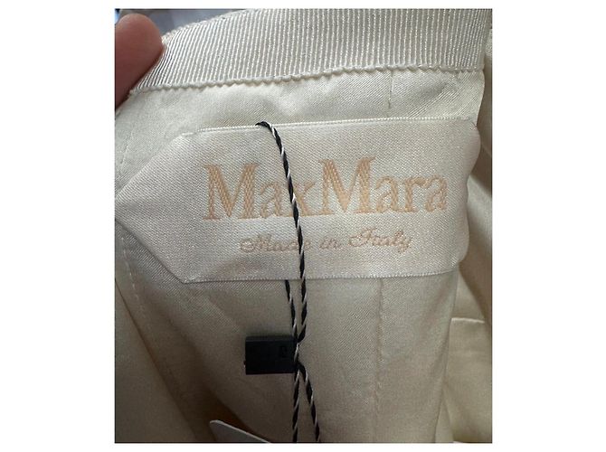 Max Mara Beiges Hochzeitskleid - FR40/L gebraucht - Ansicht 5