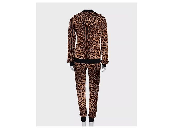 Completo tre pezzi stampa leopardata Dolce & Gabbana - S / IT40 Usato - vista 3