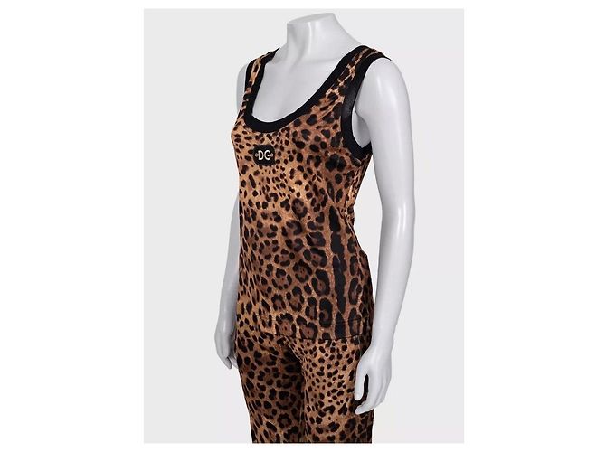 Completo tre pezzi stampa leopardata Dolce & Gabbana - S / IT40 Usato - vista 8