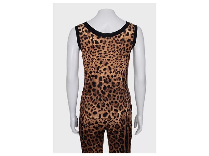 Completo tre pezzi stampa leopardata Dolce & Gabbana - S / IT40 Usato - vista 9