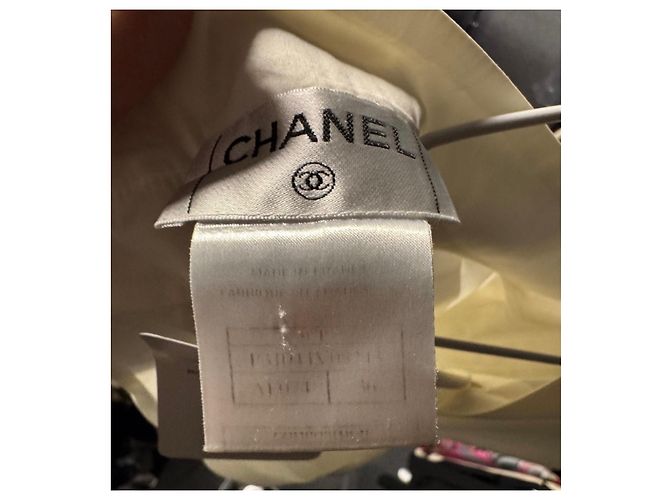 Chanel Vintage White Bow Blouse - Size FR36/S Pre-owned - view 6