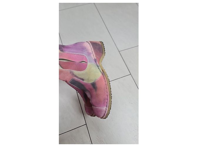 Chanel Stiefel mit Batik-Effekt Größe 38 Gebraucht - Ansicht 11