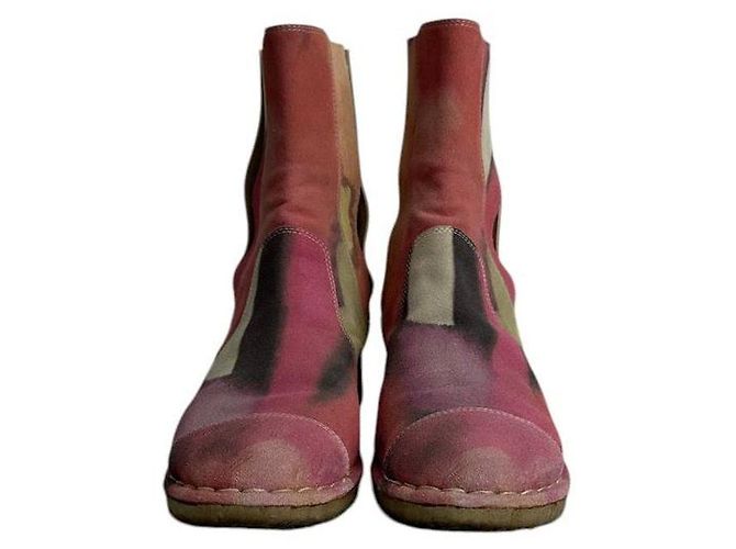 Chanel Stiefel mit Batik-Effekt Größe 38 Gebraucht - Ansicht 2