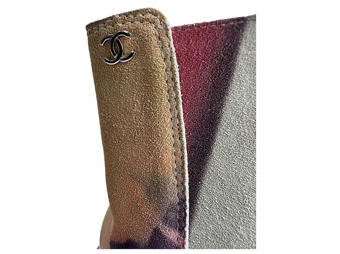Chanel Stiefel mit Batik-Effekt Größe 38 Gebraucht - Ansicht 4