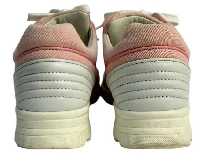 Chanel Rosa Sportliche Sneakers Größe 38 Gebraucht - Ansicht 4