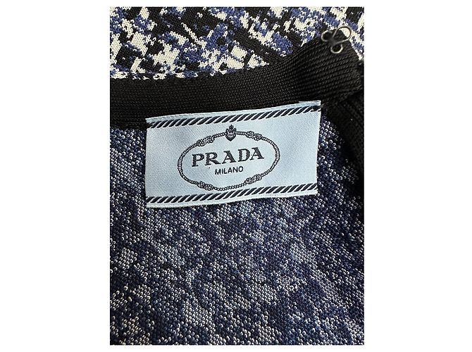 Prada Strick Midi Kleid Größe M Gebraucht - Ansicht 3