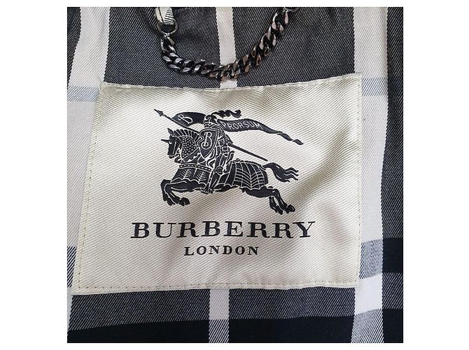 Abrigo trench negro de doble botonadura Burberry - Talla 40 Usado - vista 4