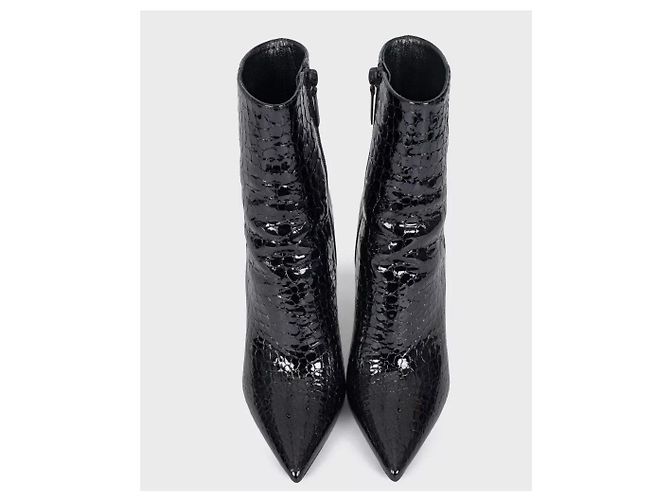 Botines de cuero Opyum de Saint Laurent – Talla 38,5 Usado - vista 2