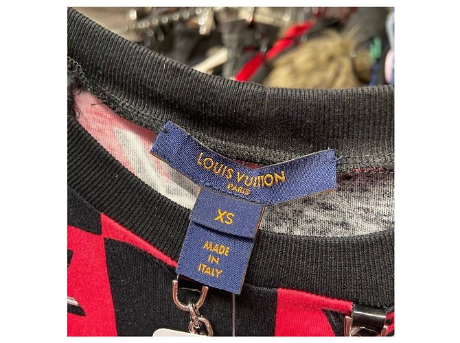 Louis Vuitton Monogram Karo Baumwollkleid - Größe XS Gebraucht - Ansicht 6