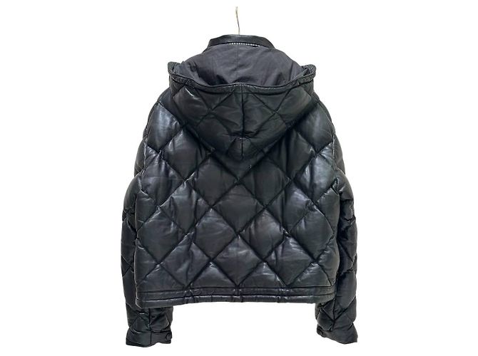 Saint Laurent Kapuzenjacke aus Lammleder Größe 40 gebraucht - Ansicht 2