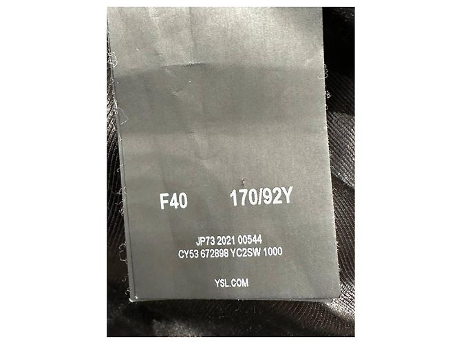 Saint Laurent Kapuzenjacke aus Lammleder Größe 40 gebraucht - Ansicht 5