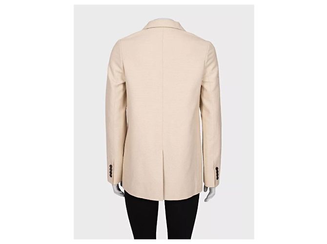 Christian Dior Beige Double-Breasted Jacket Size 36/S Pre-owed - view 3