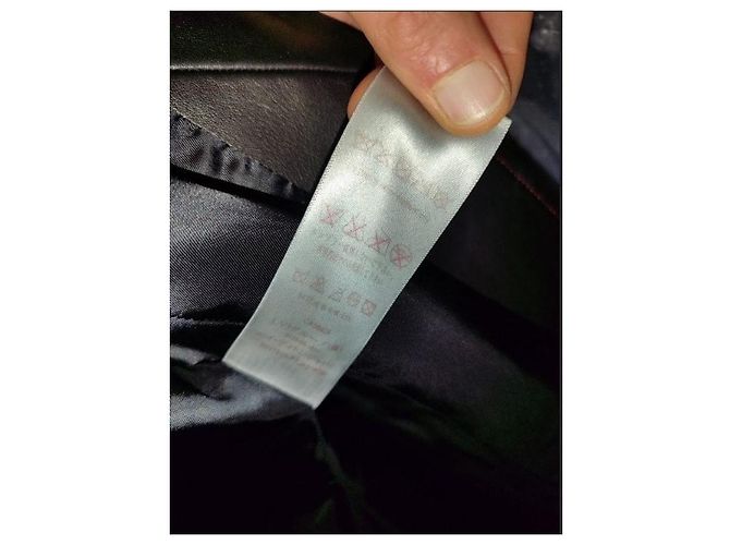 Schwarze Lederjacke von Louis Vuitton Größe S Gebraucht - Ansicht 5