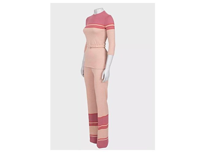Completo a righe rosa Miu Miu Taglia 40/S Usato - vista 2