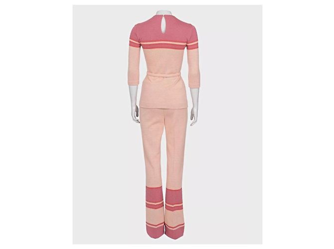 Completo a righe rosa Miu Miu Taglia 40/S Usato - vista 3