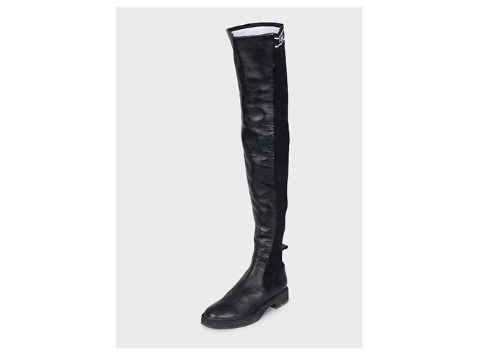 Fendi Over-the-Knee Stiefel Gr. 39 Gebraucht - Ansicht 3