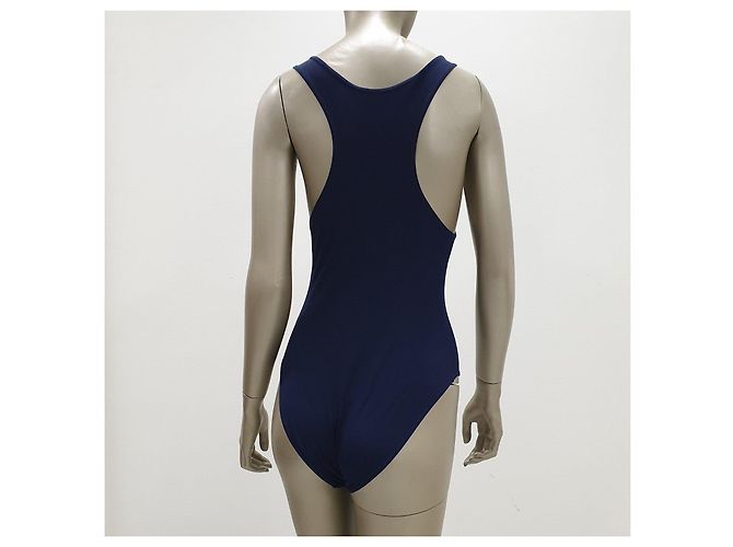 Chanel Club Navy Einteiler Badeanzug 38 Gebraucht - Ansicht 6
