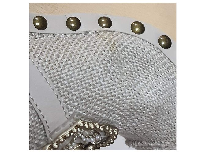 Zuecos de Plataforma Chanel Edición Limitada Hardware de Joyas Talla 39,5 Usado - vista 5