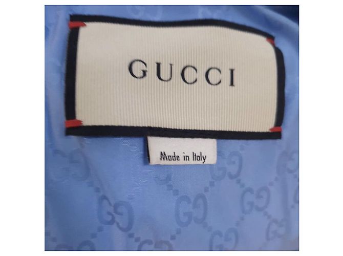 Chaleco puffer Gucci blanco con cuello de rosa talla 42 de segunda mano - vista 7
