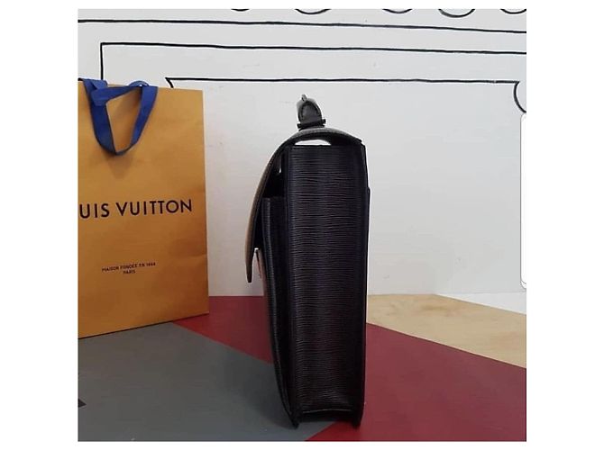 Borsa a tracolla in pelle Epi per uomo Louis Vuitton usata - vista 3