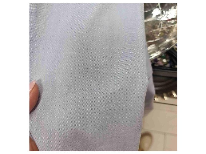 Gucci Hellblaue Baumwolljacke Größe 40 Gebraucht - Ansicht 11