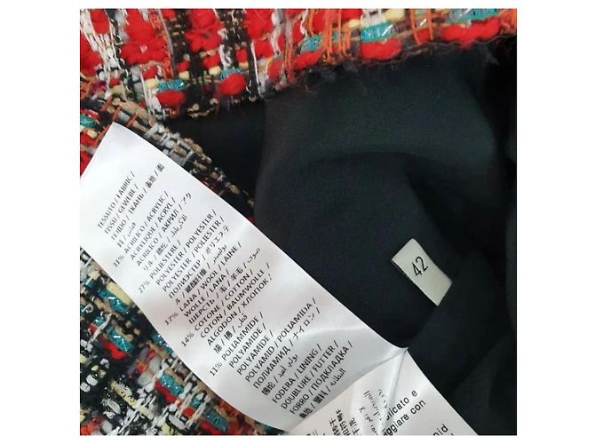 GUCCI Light Tweed Mini SkirtSz.42 Pre-Owned - view 3